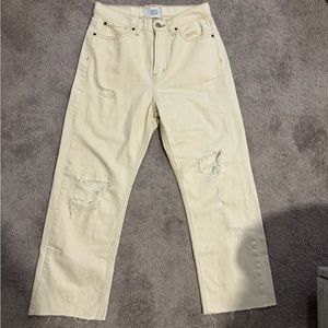 BDG Cream Jeans